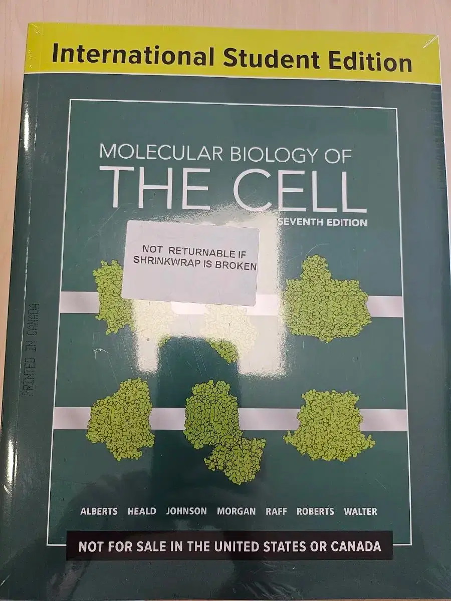 Molecular Biology of the Cell 7th 세포생물학 | 브랜드 중고거래